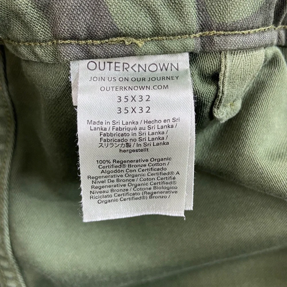 Outerknown measurements waist